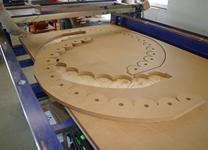 CNC routing of millwork